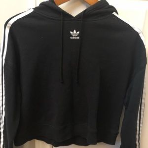 Adidas cropped hoodie